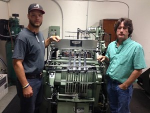 Williams Printing install Kluge EHDR Press